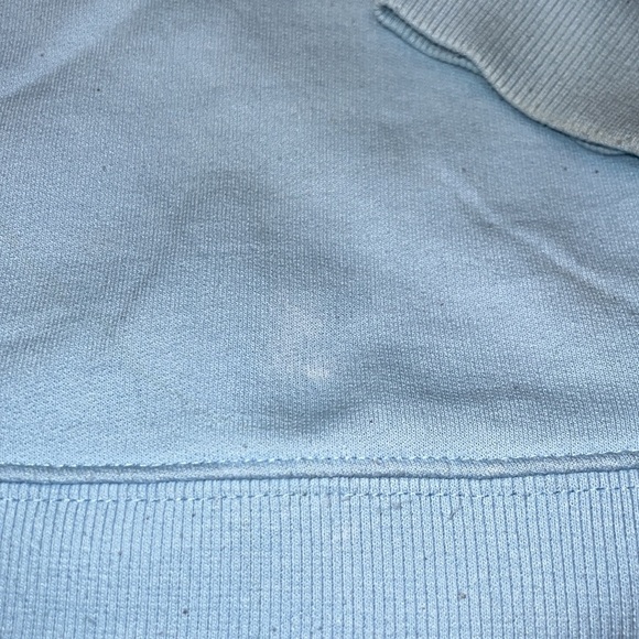 Vineyard Vines Light Blue Collared Half Zip Jacket - Picture 6 of 9